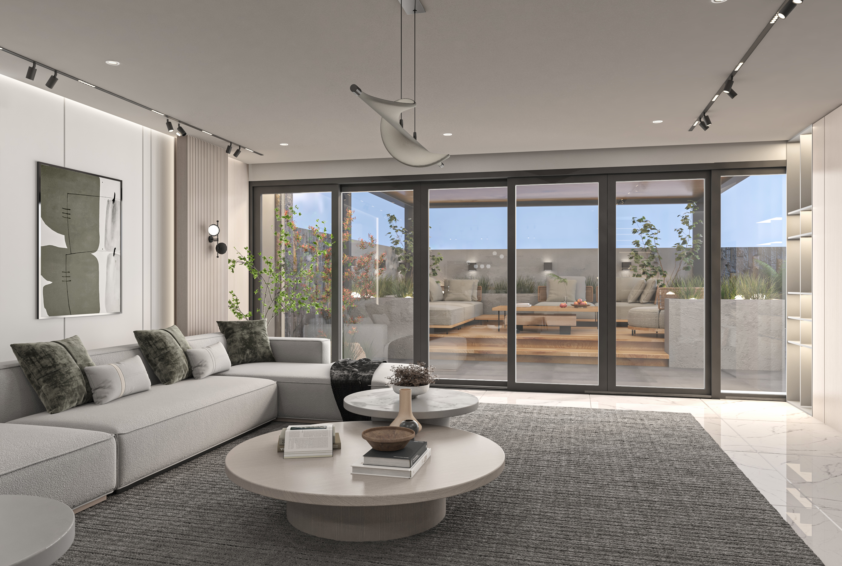 صورة تصميم داخلي مودرن في الرياض بواسطة شركة وطيد للمقاولات العامة